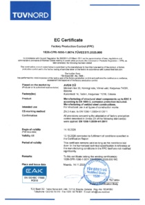 FPC certificate